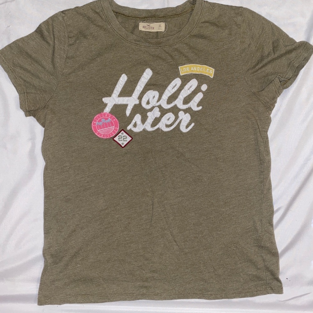 Green Hollister Self Titled Shirt